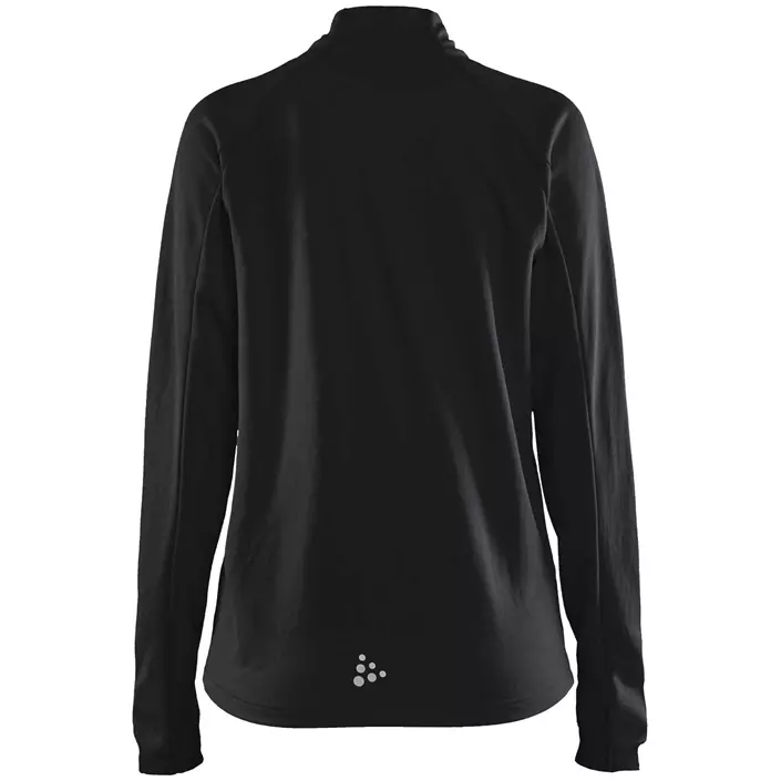 Craft Evolve Halfzip women's sweatshirt, Black, large image number 2