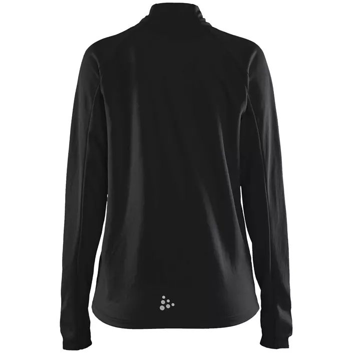 Craft Evolve Halfzip women's sweatshirt, Black, large image number 2