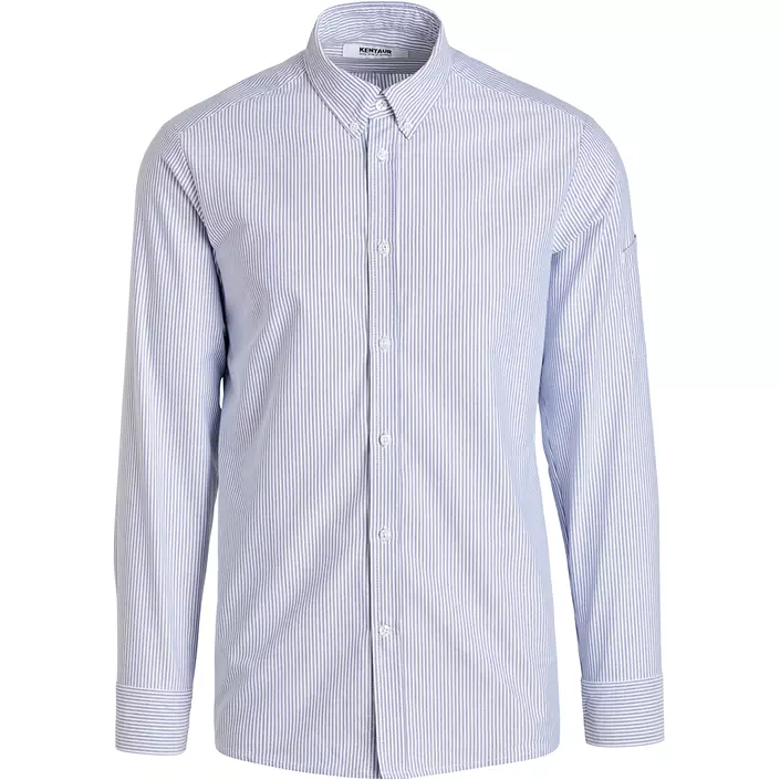 Kentaur oxford skjorta, Oxford stripe blue, large image number 0
