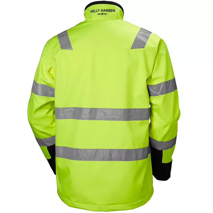 Helly Hansen Alna 2.0 softshell jacket, Hi-vis yellow/charcoal, large image number 2