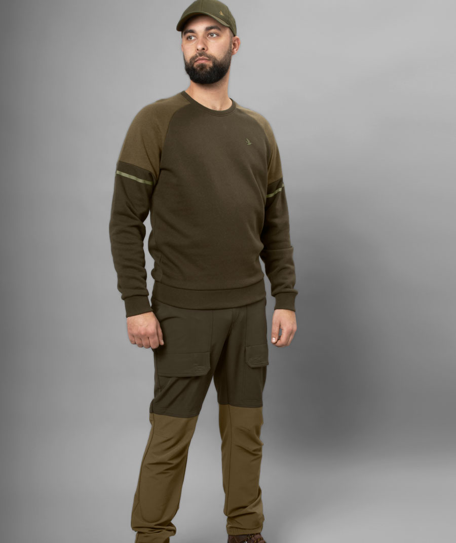 Seeland Cross sweatshirt, Pine green, large image number 3