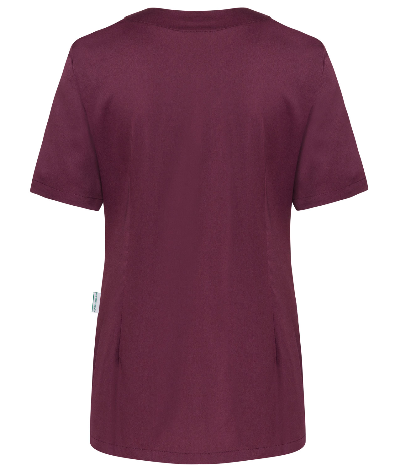 Karlowsky Essential short-sleeved women's tunic, Aubergine, large image number 2