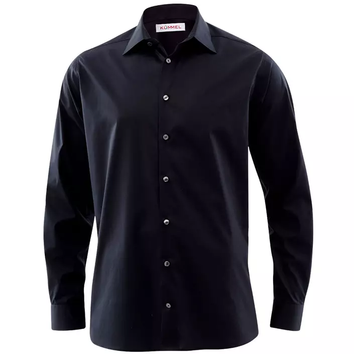 Kümmel München shirt body fit with extra sleeve-length, Black, large image number 0