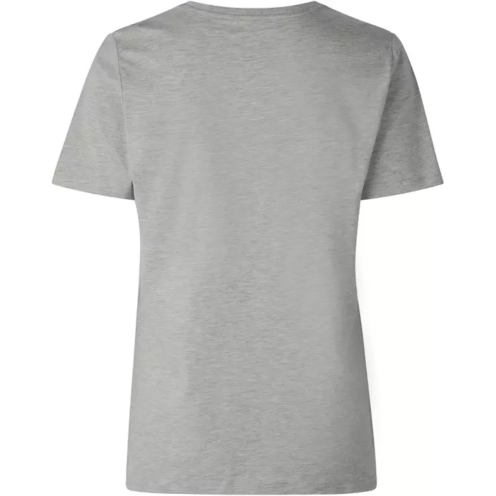 ID økologisk dame T-skjorte, Lys grå flekkete, large image number 1