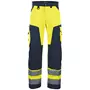 Blåkläder work trousers, Hi-vis Yellow/Marine