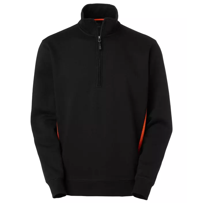 South West Webber  sweatshirt, Svart/Orange, large image number 0