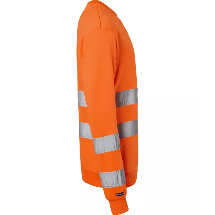 Top Swede Sweatshirt 4228, Hi-vis Orange, large image number 2