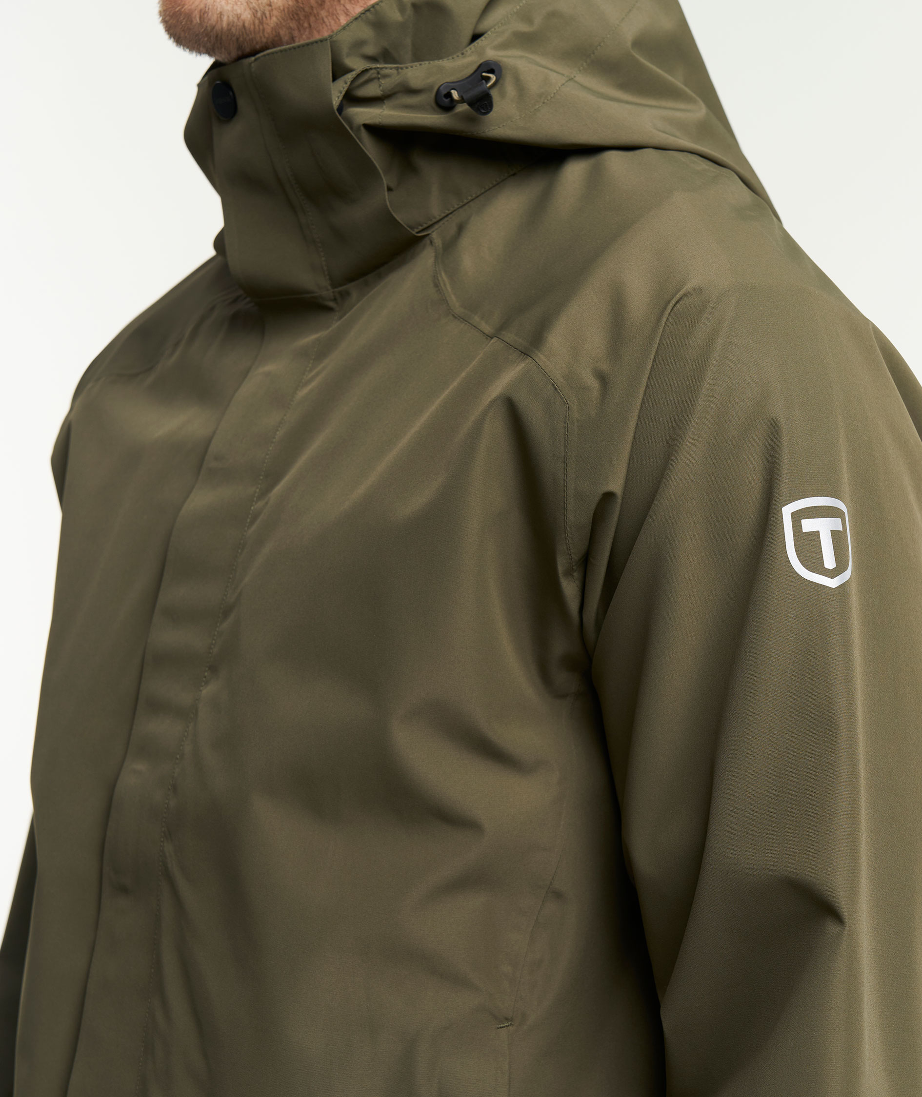Tenson Westing rain jacket, Olive Green, large image number 6