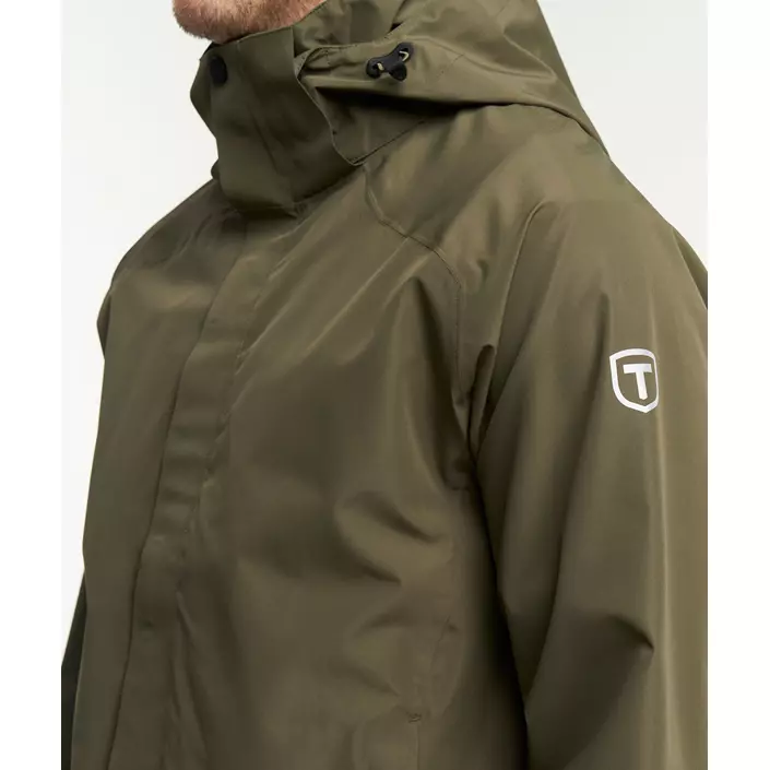 Tenson Westing regnjakke, Olivengrøn, large image number 6