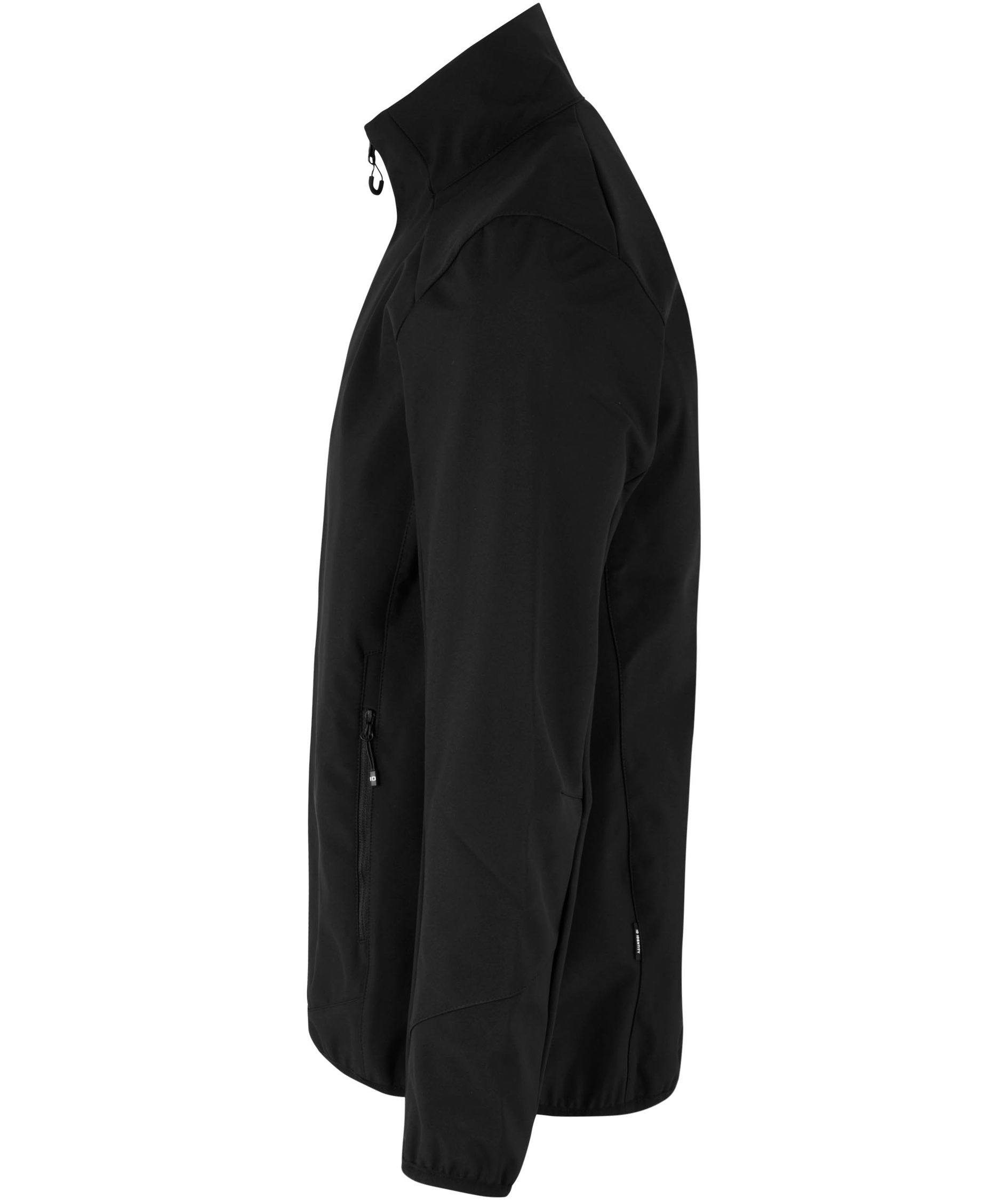 ID softshell jacket, Black, large image number 2
