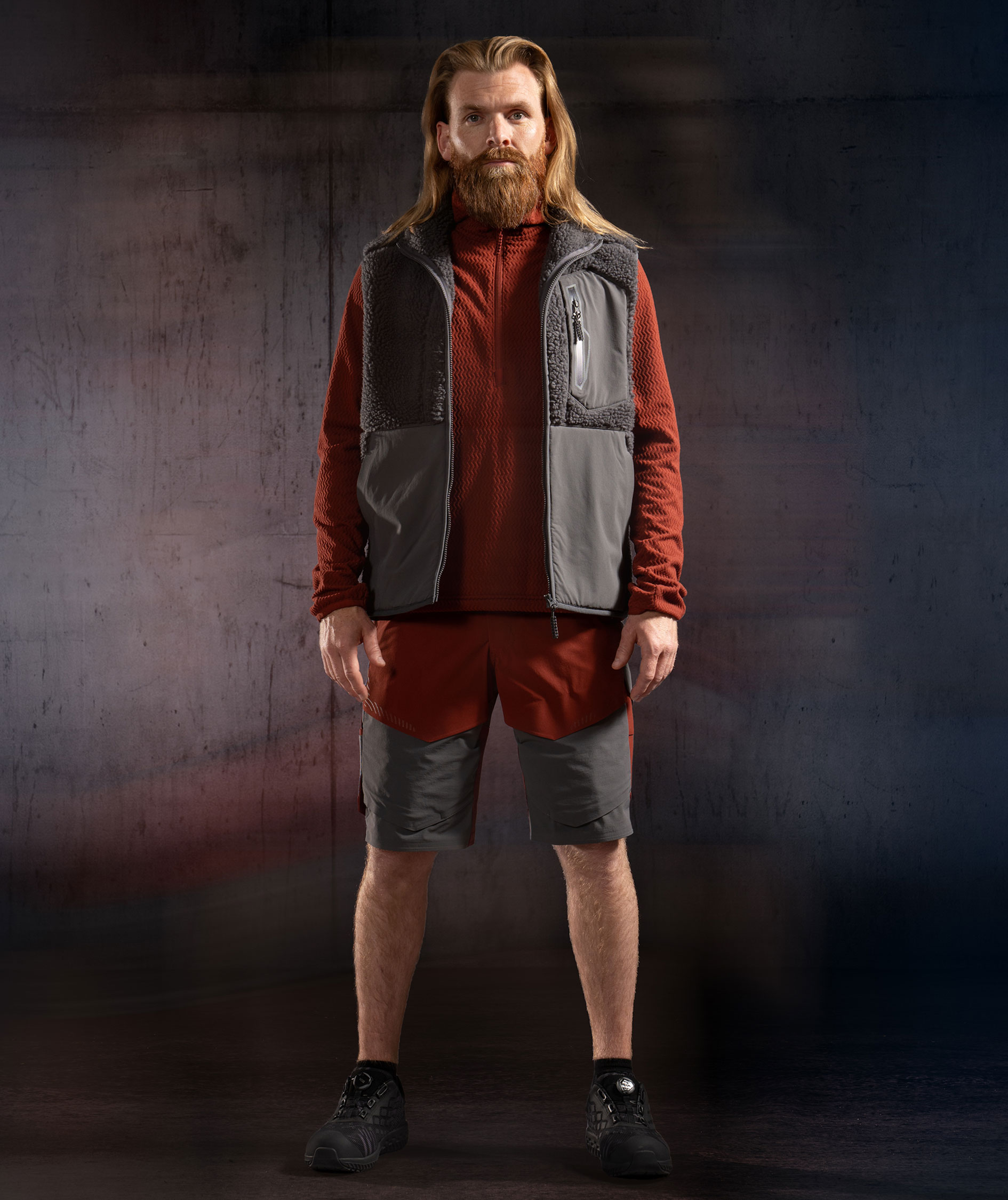 Mascot Customized fiberpelsvest, Sort, large image number 1