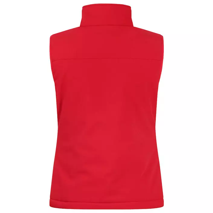 Clique lined women's softshell vest, Red, large image number 1