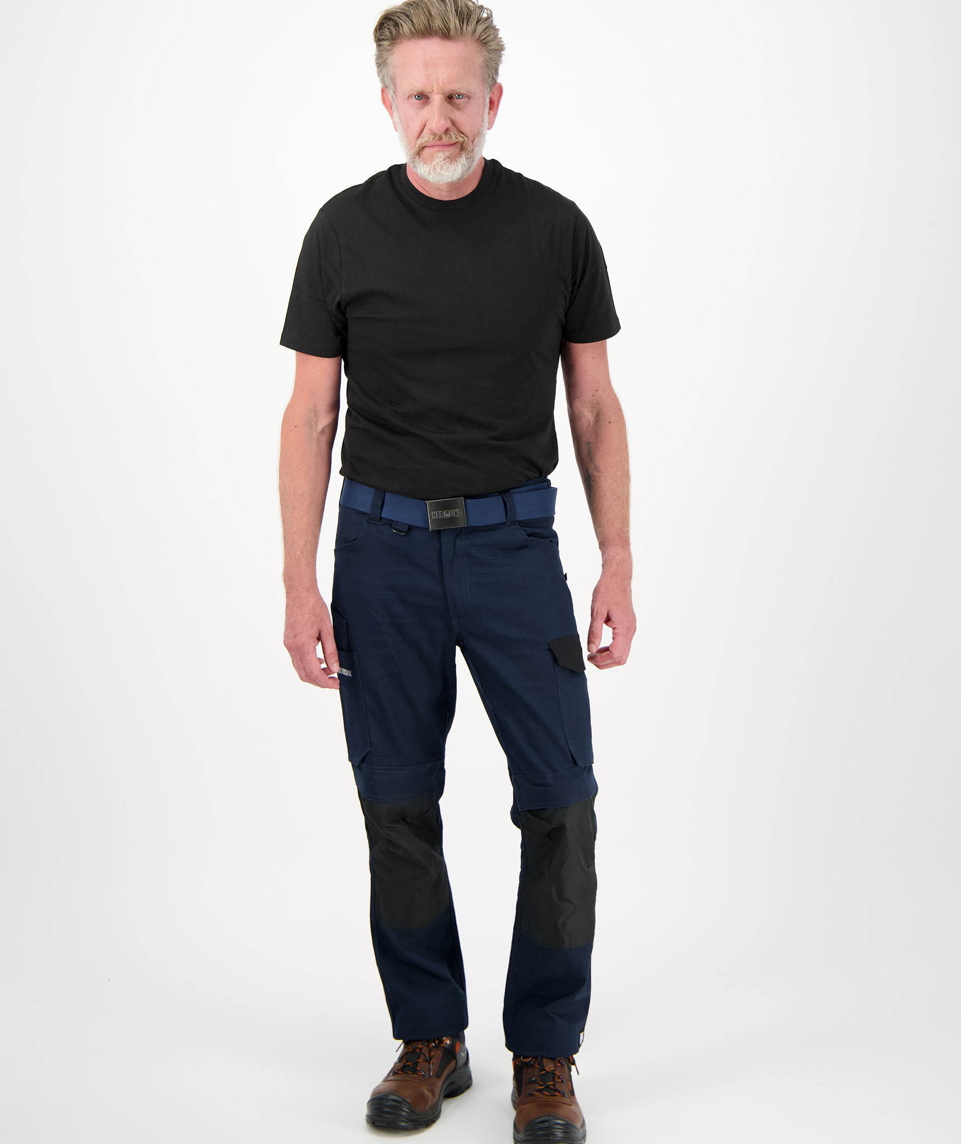 HEROCK Glaucus elastisk b&auml;lte, Navy, Navy, large image number 2