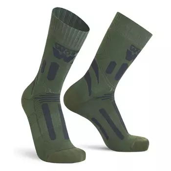 Worik Manchester socks, Army Green