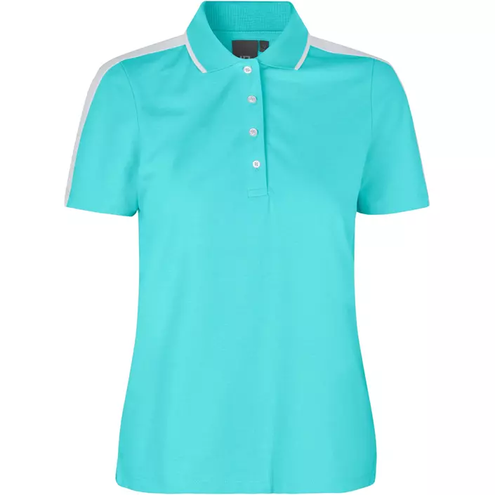 ID dame Polo T-shirt, Mint, large image number 0