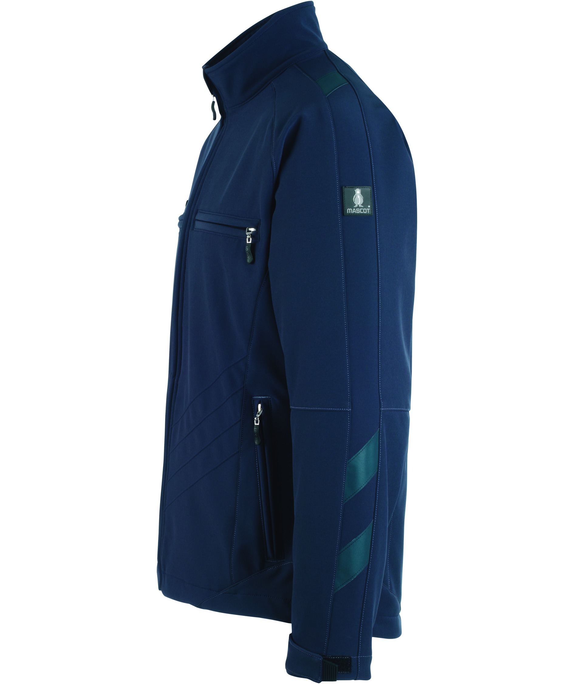 Mascot Unique Dresden softshelljakke, M&oslash;rk&nbsp;Marine, large image number 3