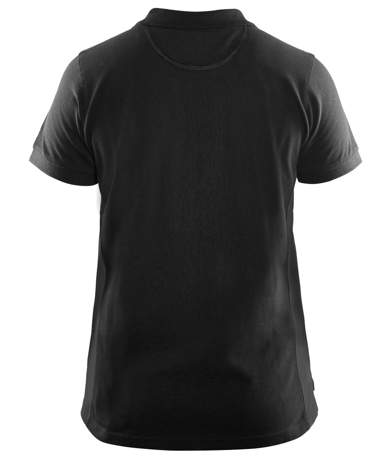 Bl&aring;kl&auml;der Unite dame polo T-skjorte, Svart, large image number 2