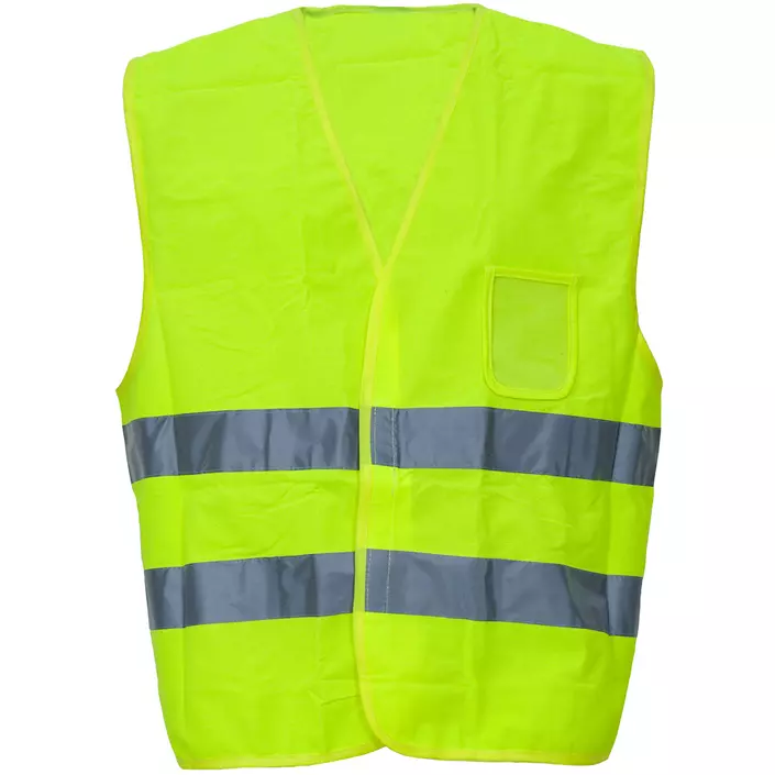Abeko reflective safety vest, Hi-Vis Yellow, large image number 0