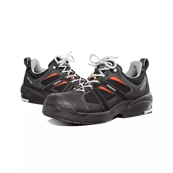 Arbesko 382 safety shoes S3, Black, large image number 1