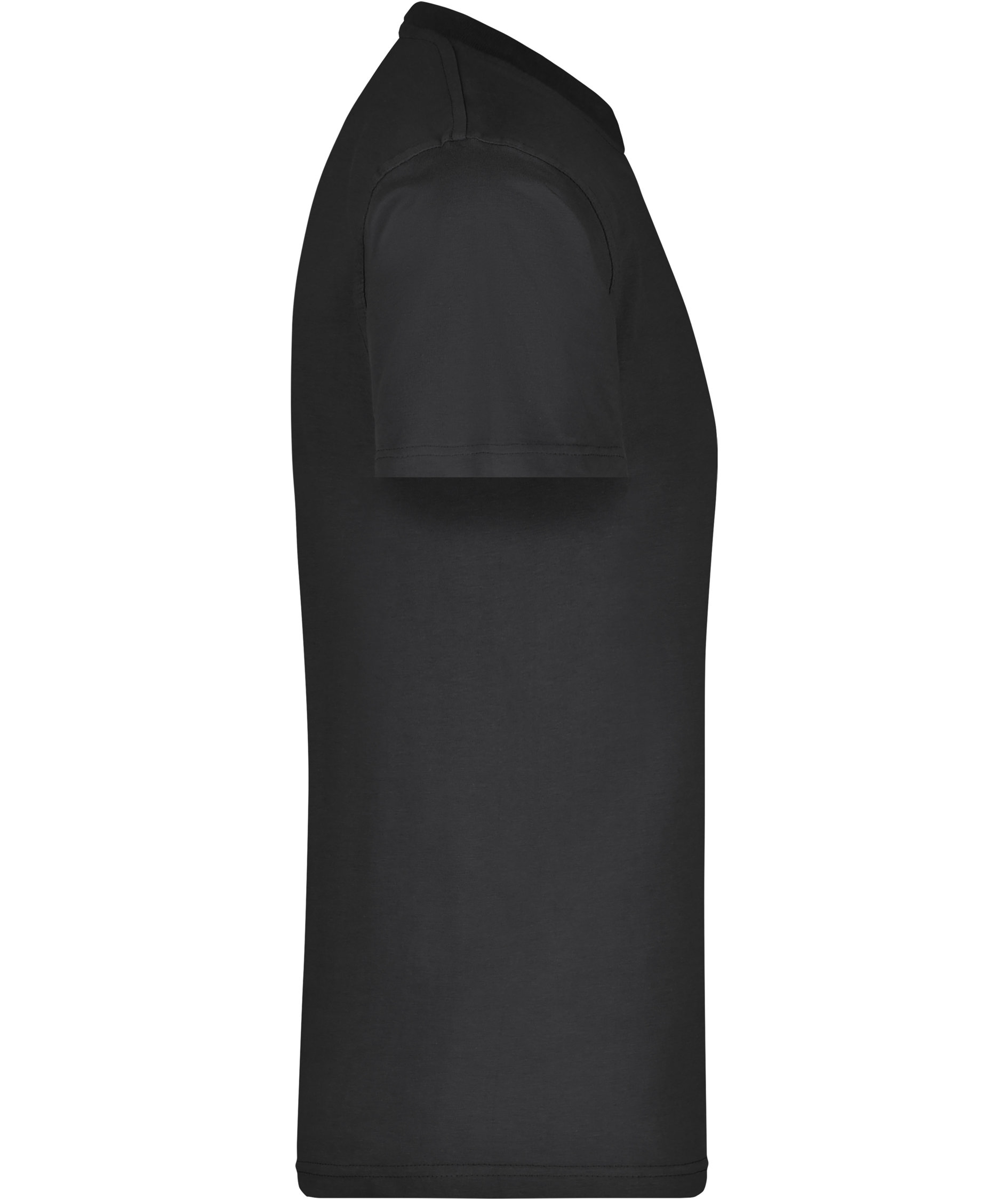 James & Nicholson T-shirt Round-T Heavy, Black, large image number 2