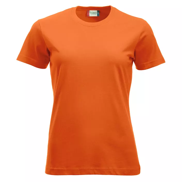 Clique New Classic T-shirt dam, Orange, large image number 0