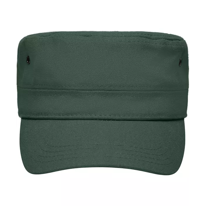 Myrtle Beach Military Cap til børn, Dark/Green, Dark/Green, large image number 0