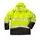 Fristads rain jacket 4624, Hi-vis Yellow/Black, Hi-vis Yellow/Black, swatch