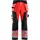 Blåkläder hantverksbyxa, Varsel röd/svart, Varsel röd/svart, swatch