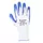 Kramp Gartenhandschuhe aus Latex, mit Polyester-Beschichtung, Weiß, Weiß, swatch