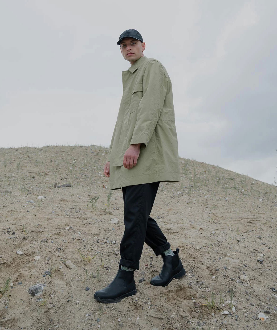 Woden Marvin Track Waterproof Reflective Stiefel, Schwarz, large image number 1