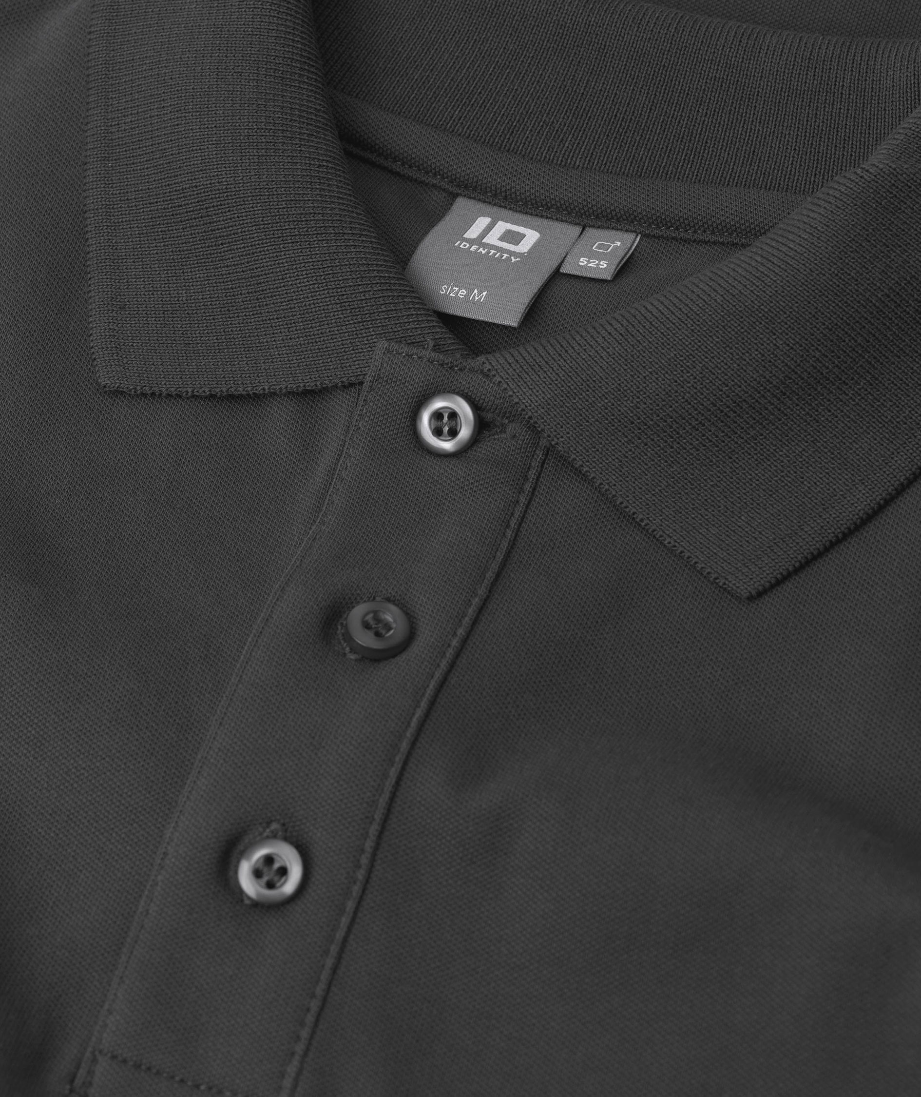 ID Stretch poloshirt, Charcoal, large image number 3