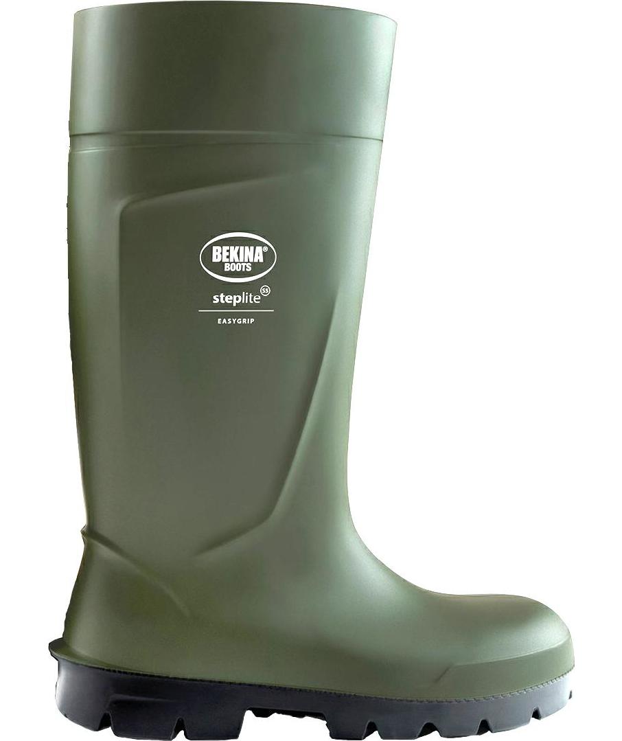 Bekina BK2103 Steplite safety rubber boots S5, Green/Black, large image number 0