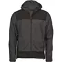 Tee Jays Mountain Hooded Fleecejacka, Asphalt/svart Tee Jays Mountain Hooded Fleecejacka