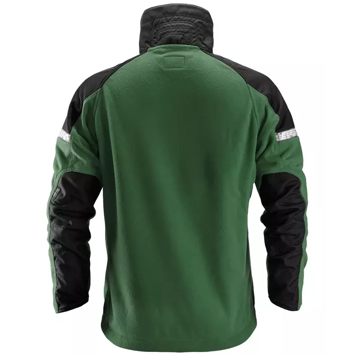 Snickers AllroundWork fleece jacket 8005, Forest green/black, large image number 1