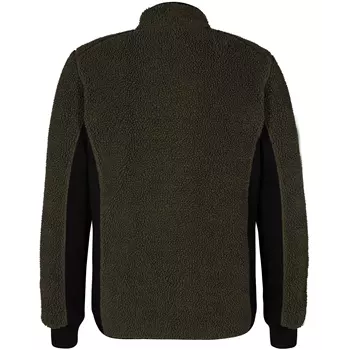 Engel X-treme fibre pile jacket, Forest Green/Black