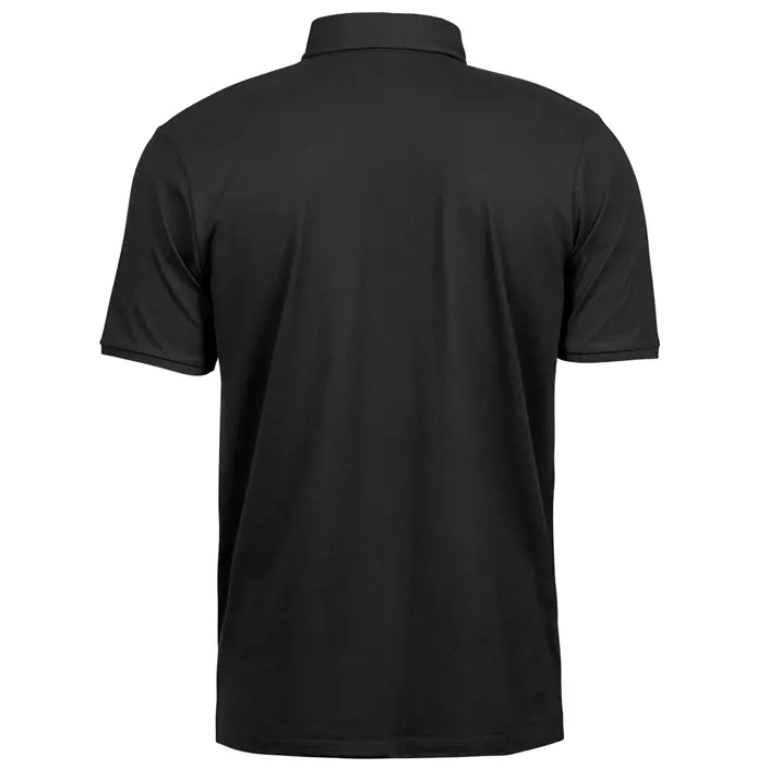 Tee Jays Fashion Luxury stretch polo T-shirt, Sort, large image number 2