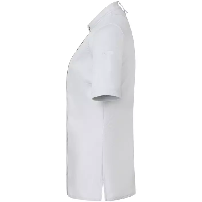 Karlowsky DIAMOND CUT® Avantgarde kortärmad kockjacka dam, Silver Grey, large image number 3