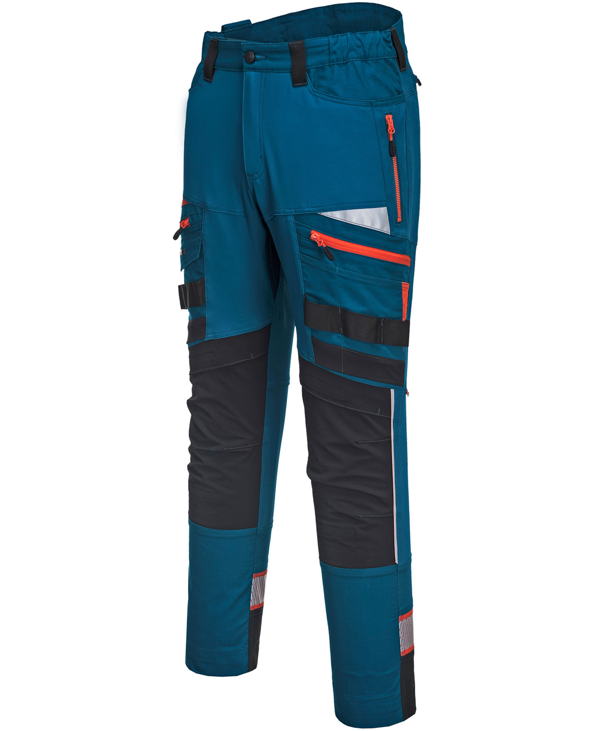 Portwest DX4 work trousers full stretch, Metro blue, large image number 2