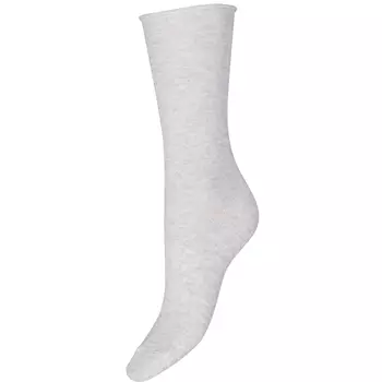 Decoy Fine Knit sokker, Lys grå Melange