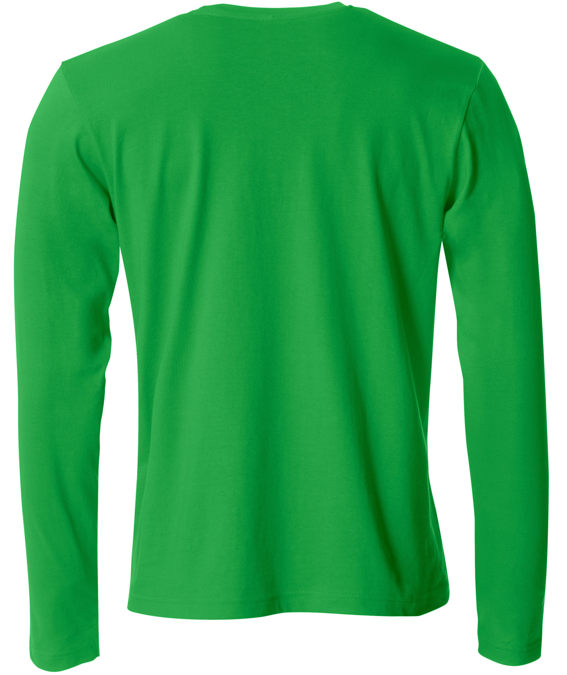 Clique Basic-T l&aring;ng&auml;rmad T-shirt, Apple green
