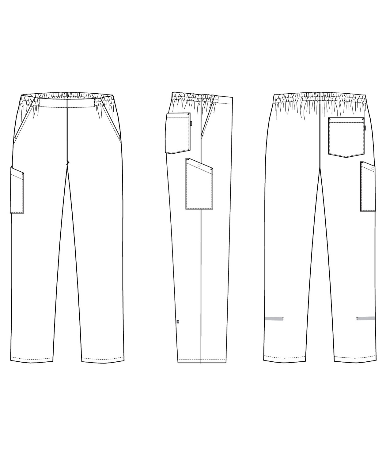 Kentaur Active trousers leg length 79 cm, Black, large image number 3