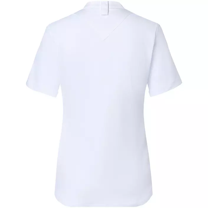 Karlowsky DIAMOND CUT® Avantgarde kortærmet dame kokkejakke, White , large image number 2