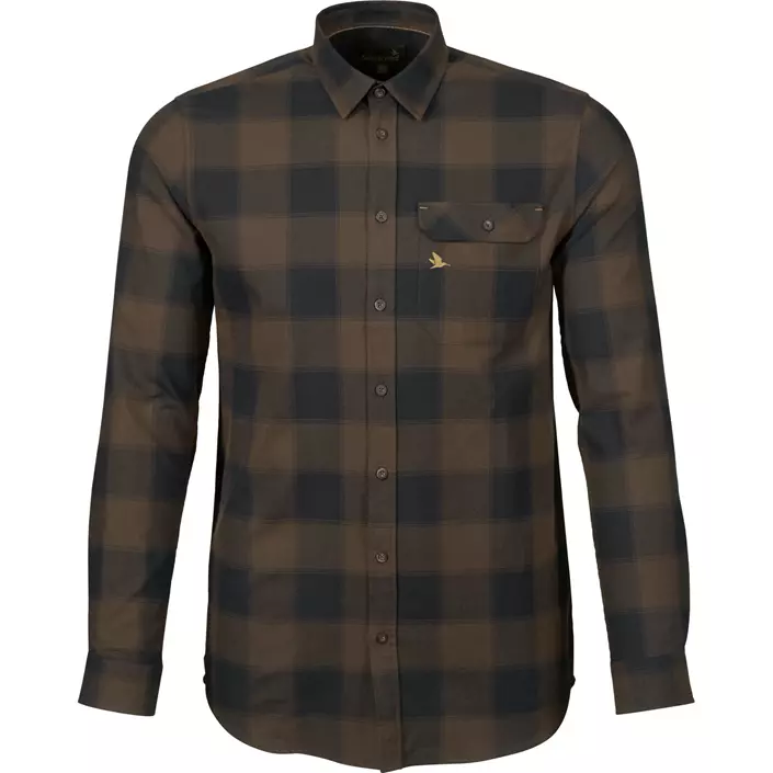 Seeland Highseat skogsarbetare skjorta, Hunter brown, large image number 0