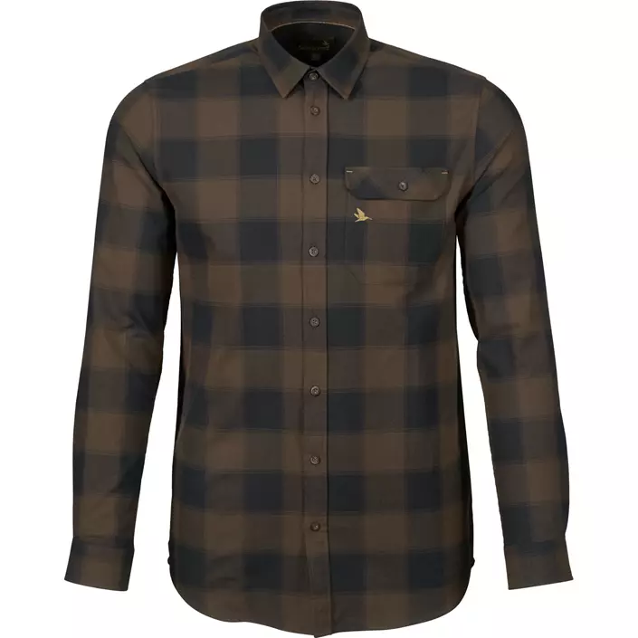 Seeland Highseat lumberjack shirt, Hunter brown, large image number 0