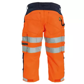 Tranemo CE-ME work knee pants, Hi-vis Orange/Marine