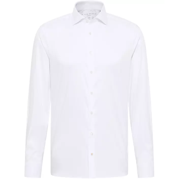 Eterna Performance Slim Fit Hemd, White, large image number 0