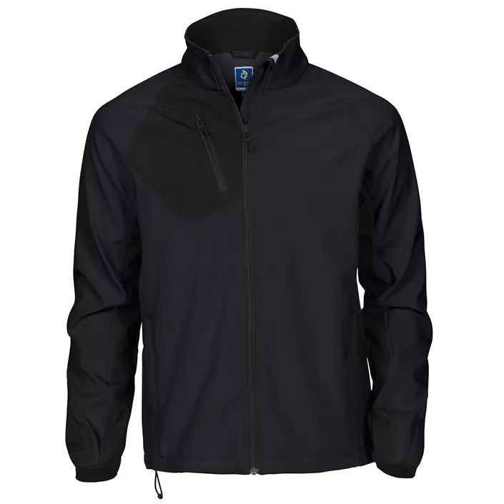 ProJob softshell jacket 2422, Black, large image number 0
