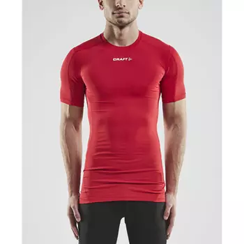 Craft Pro Control kompresjons T-skjorte, Bright red