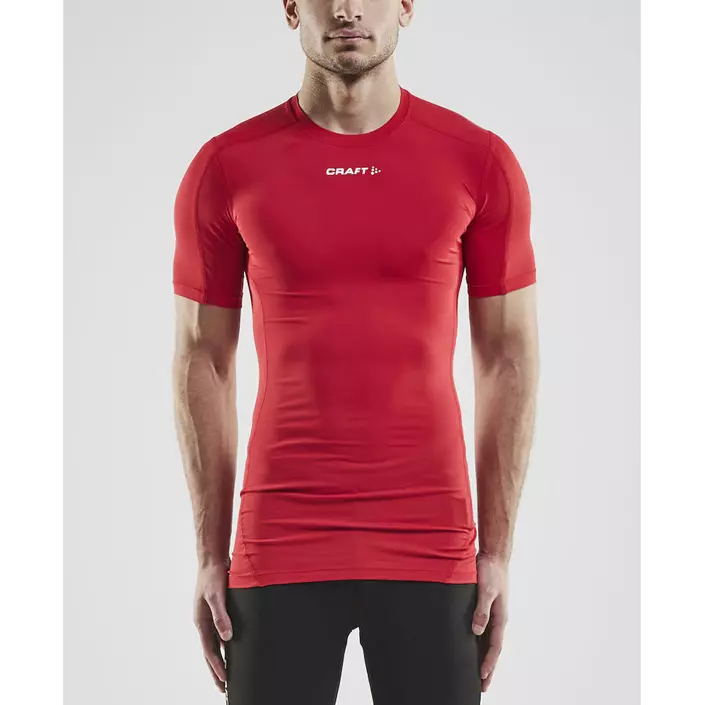 Craft Pro Control compression T-shirt, Bright red, large image number 1