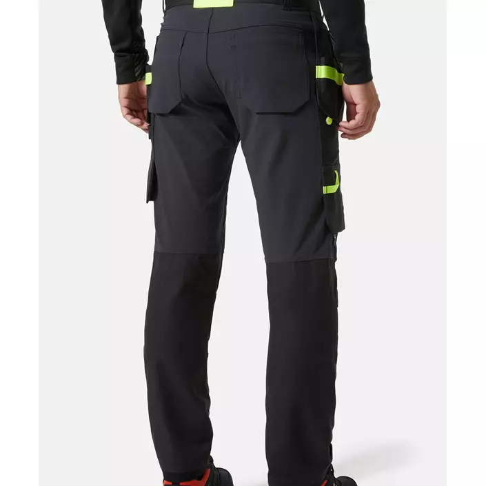 Helly Hansen Oxford 4X craftsman trousers full stretch, Ebony/black, large image number 3